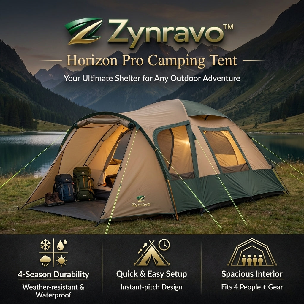 Zynravo™ Horizon Pro Camping Tent