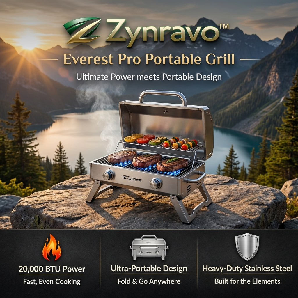 Zynravo™ Everest Pro Portable Grill