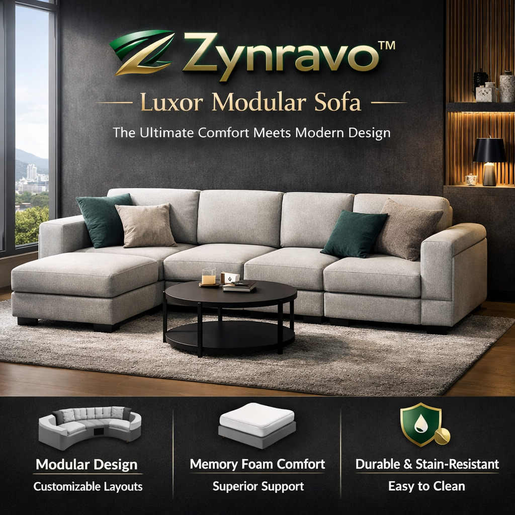 Zynravo™ Luxor Modular Sofa