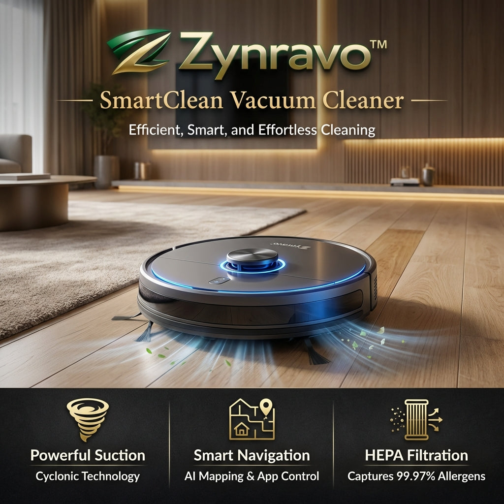 Zynravo™ SmartClean Vacuum Cleaner